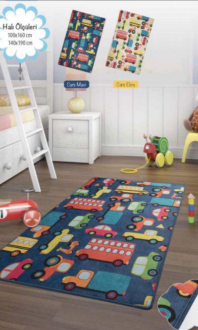 

Ковер детский безворсовый Chilai Home 140 х 190 см., Cars