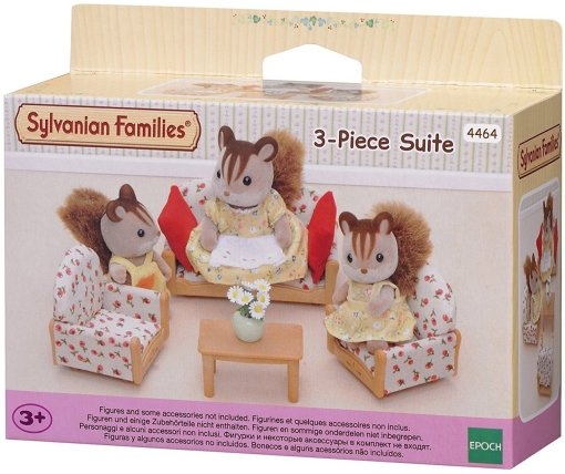 

Ігровий набір Sylvanian Families М'які меблі для вітальні (4464)