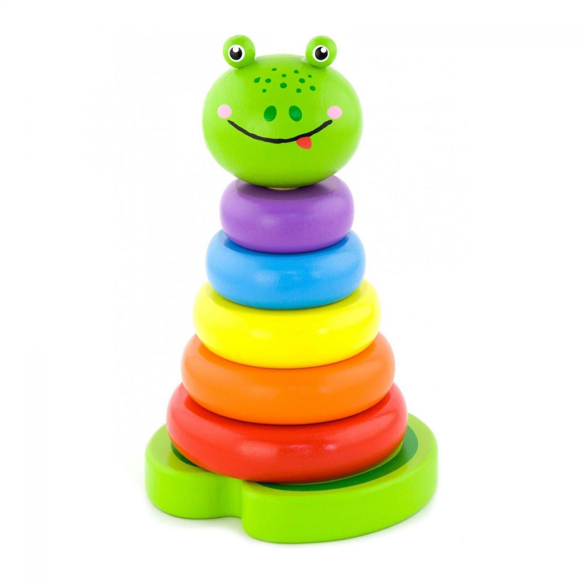 

Пірамідка Viga Toys Жаба (50258)