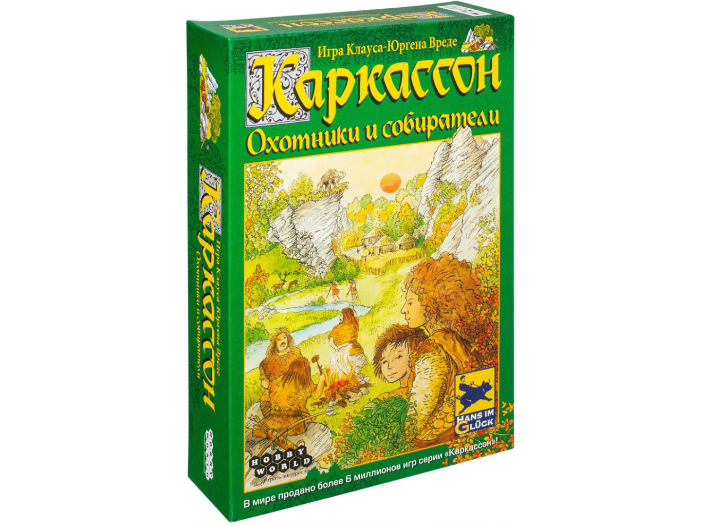 

Настільна гра Hobby World Каркассон Мисливці і збирачі (1162)