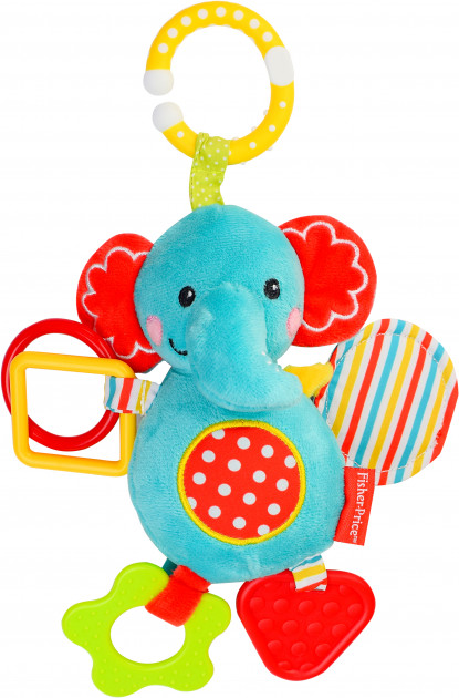 

Підвіска з вібрацією Fisher Price з дзеркальцем на планшетки Слоненя (GH62805)