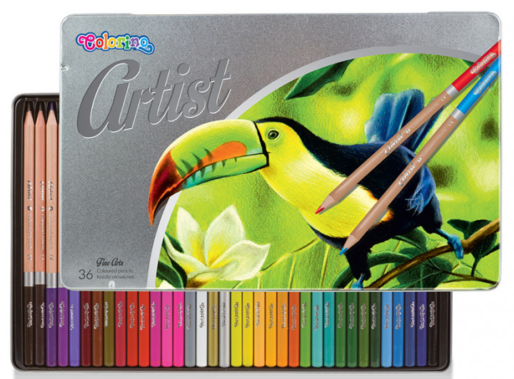 

Олівці кольорові Artist Colorino 36 шт 36 кольорів (83270PTR)