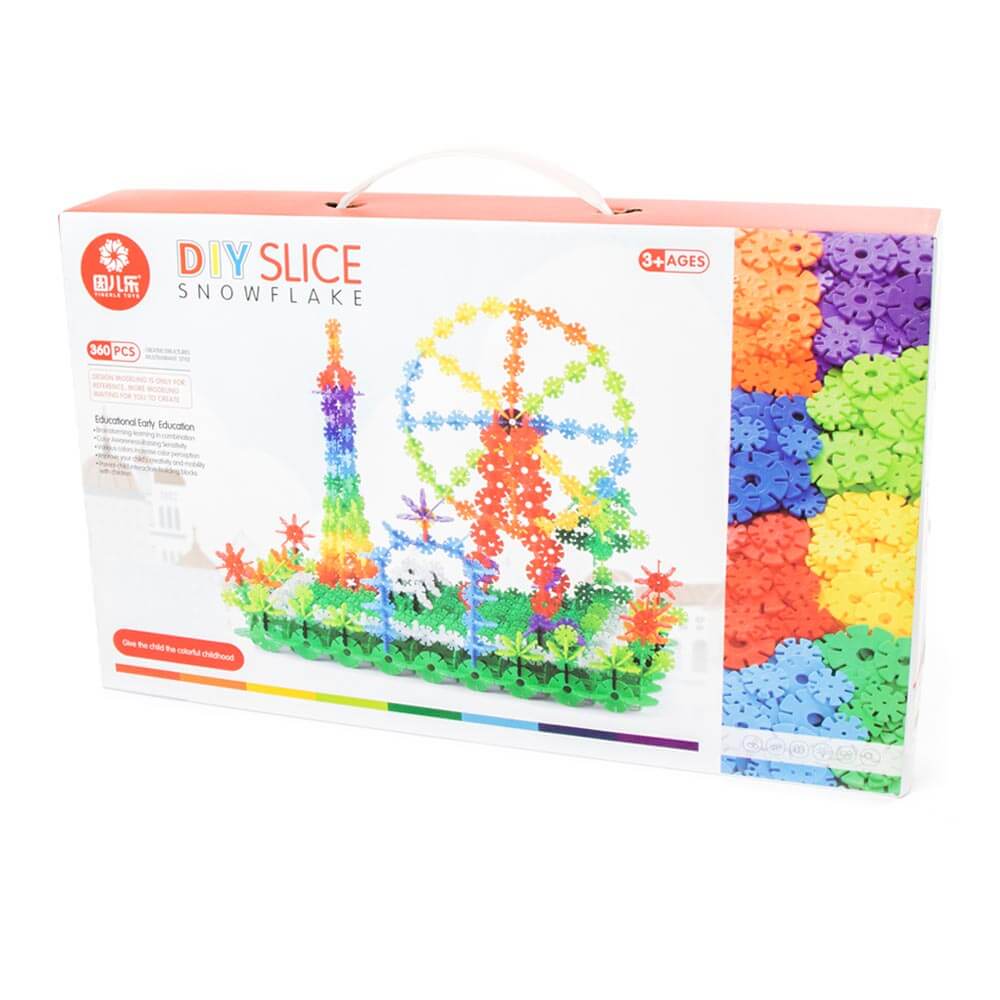 

Конструктор Shantou jinxing Snowflake 360 деталей (305-22Y)