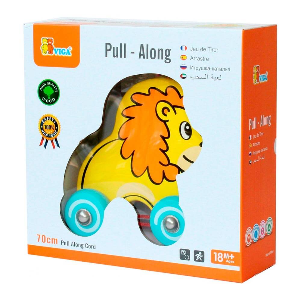 

Іграшка каталка Viga Toys Лев (50090)