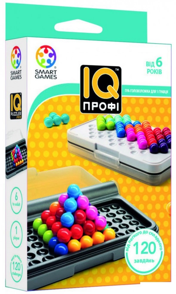 

Настільна гра Smart Games IQ Профі (SG 455 UKR)