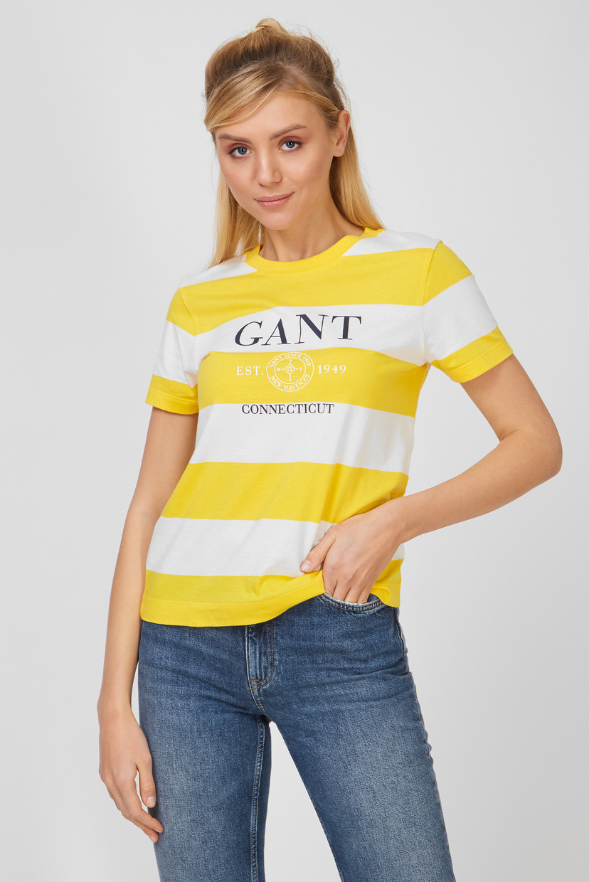 

Женская футболка в полоску STRIPED NAUTICAL Gant  4200447, Женская футболка в полоску STRIPED NAUTICAL Gant XS 4200447