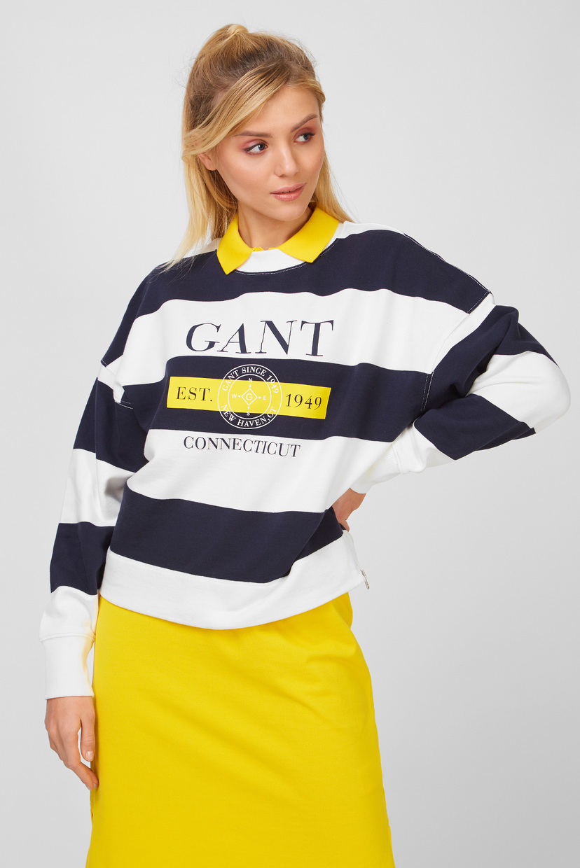 

Женский свитшот в полоску STRIPED NAUTICAL Gant XS 4201602
