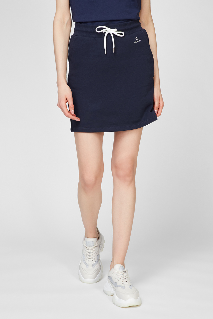 

Женская темно-синяя юбка LOCK UP SWEAT SKIRT Gant  4204704, Женская темно-синяя юбка LOCK UP SWEAT SKIRT Gant L 4204704