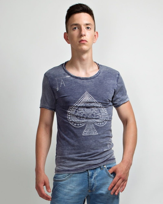 

Футболка Mococo MH216 XL синій