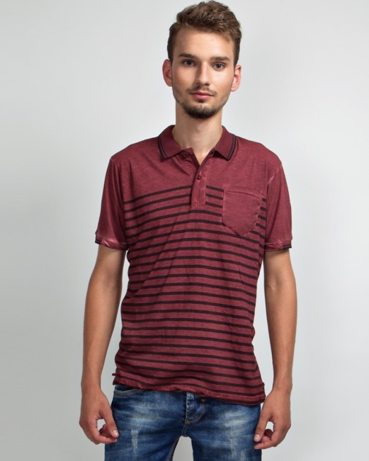 

Поло River Island MH603 M червоний