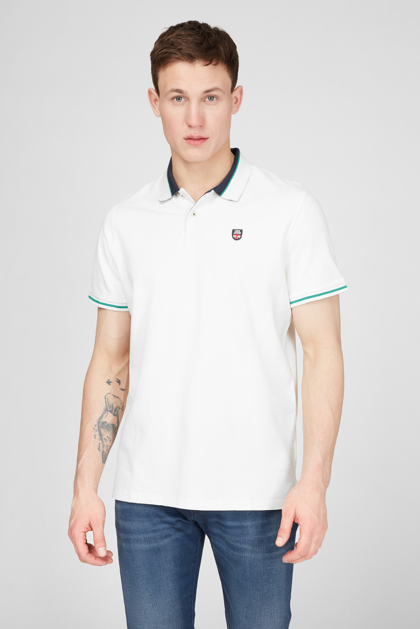 

Мужское белое поло TERENCE Pepe Jeans M PM541304