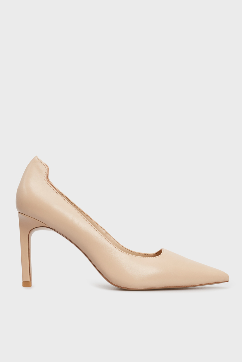 

Женские бежевые кожаные туфли Rebeca PRPY 40 PRSDS01022W