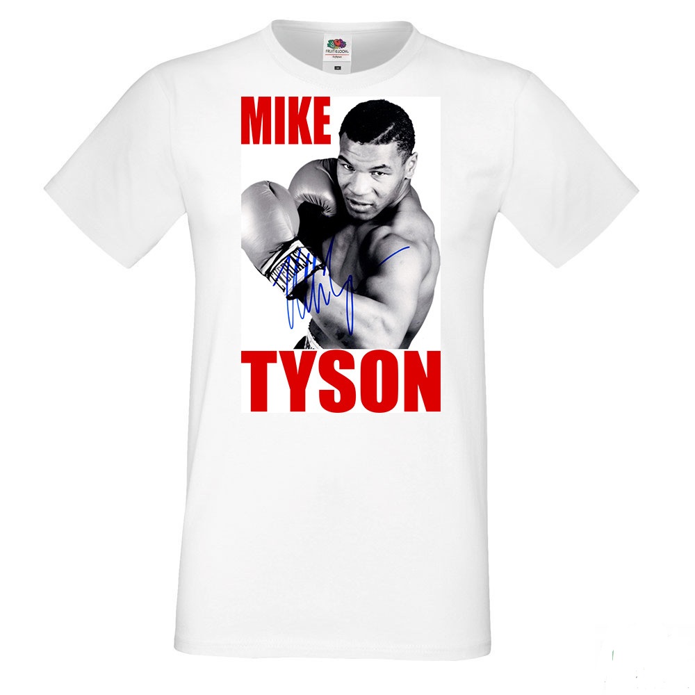 

Мужская футболка Push IT с принтом "Mike Tyson" XXXL, Белый