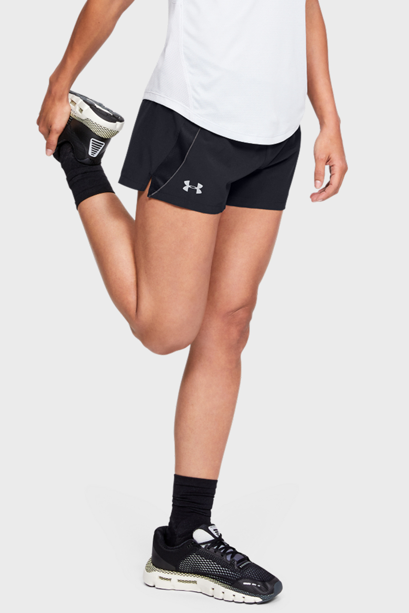 

Женские черные шорты UA SpeedPocket Short-BLK Under Armour L 1342856-001