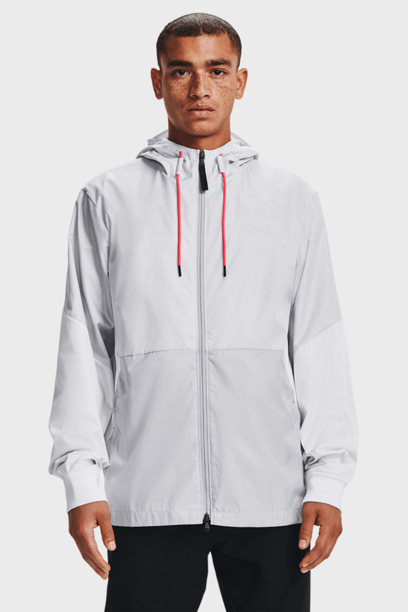 

Мужская серая ветровка UA LEGACY WINDBREAKER-GRY Under Armour L 1345405-014