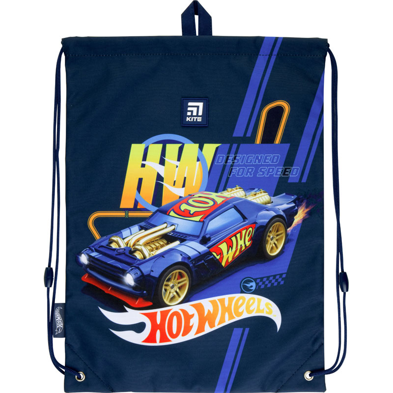 

Сумка для обуви Kite Education Hot Wheels 46х33 см синяя (HW21-600M-2)
