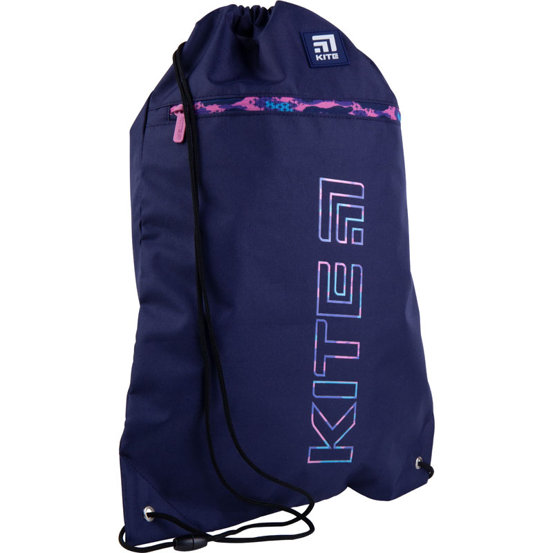

Сумка для обуви Kite Education с карманом 49х36 см синяя (K21-601L-9)