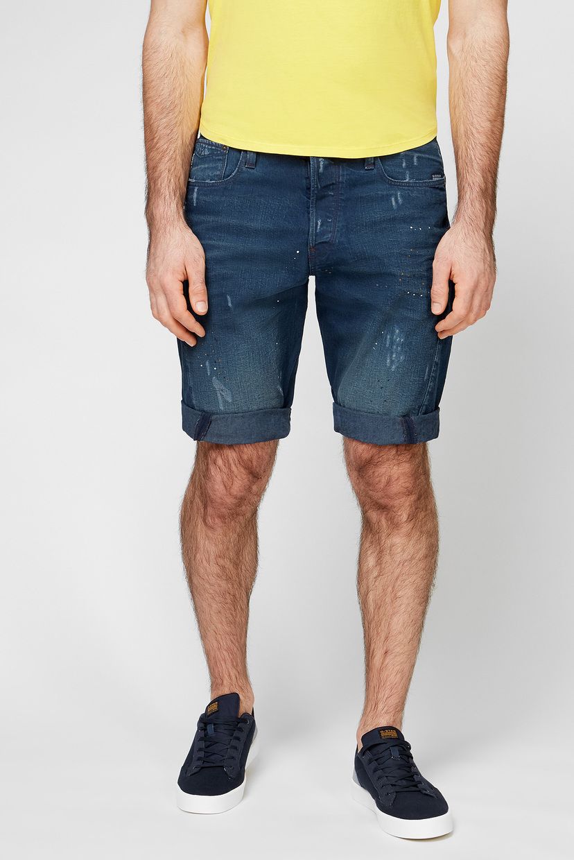 

Мужские синие джинсовые шорты Scutar 3D short G-Star RAW  D19195,9657, Мужские синие джинсовые шорты Scutar 3D short G-Star RAW 38 D19195,9657