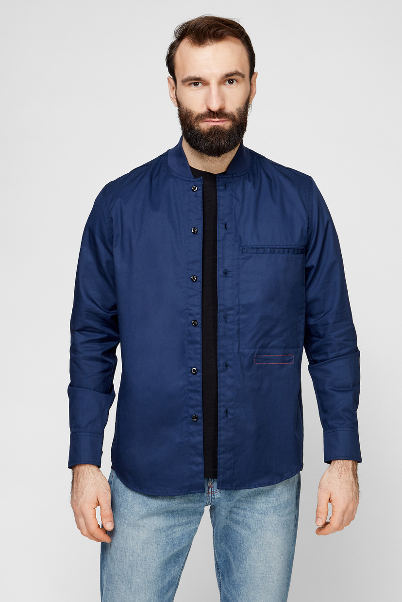 

Мужская синяя рубашка G-Star RAW M D18990,A504