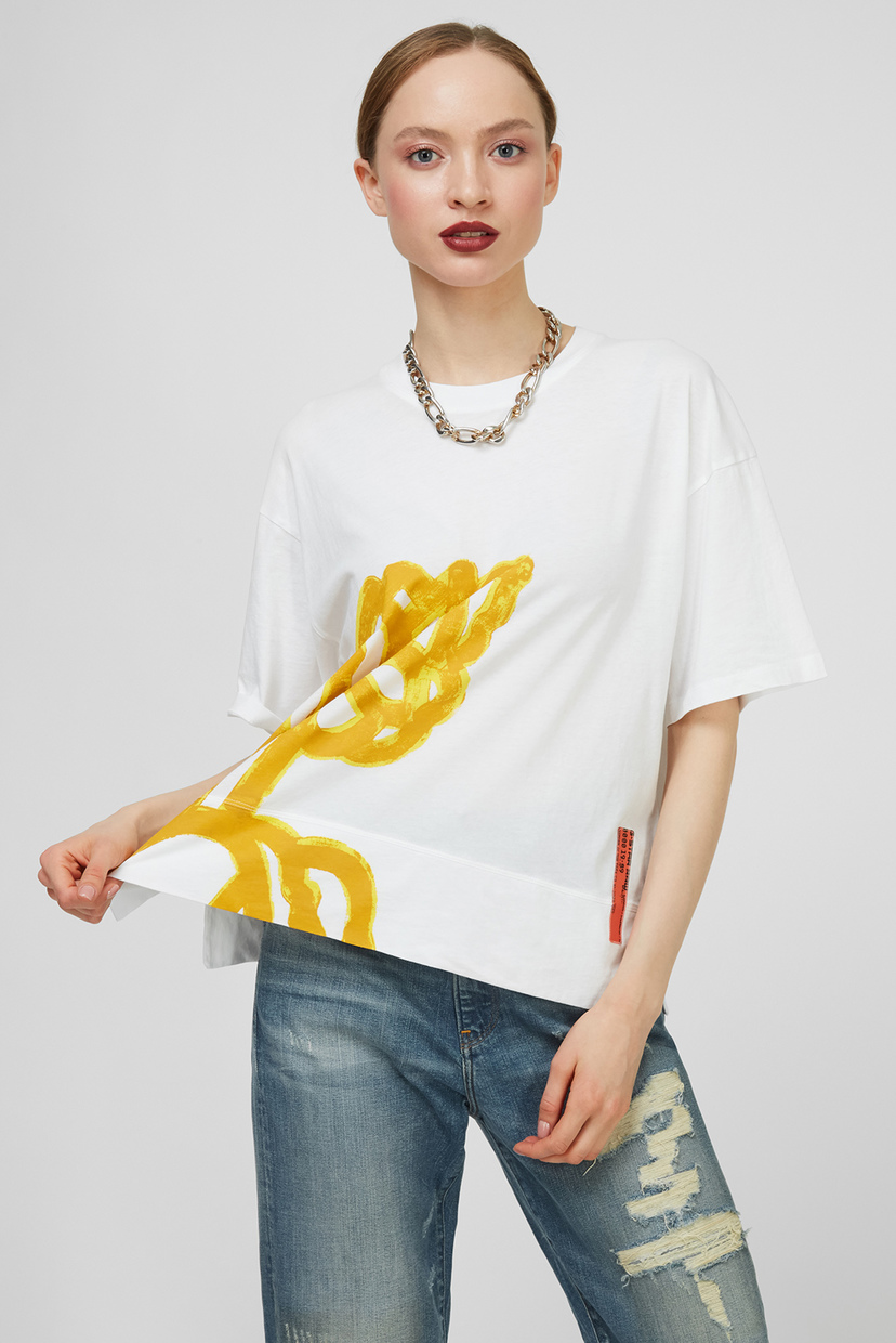 

Женская белая футболка Loose Fit G-Star RAW XS D19307,4107