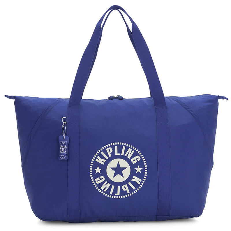 

Женская сумка Kipling Go Your Own Way Totepack Laserblue Light складная 29л