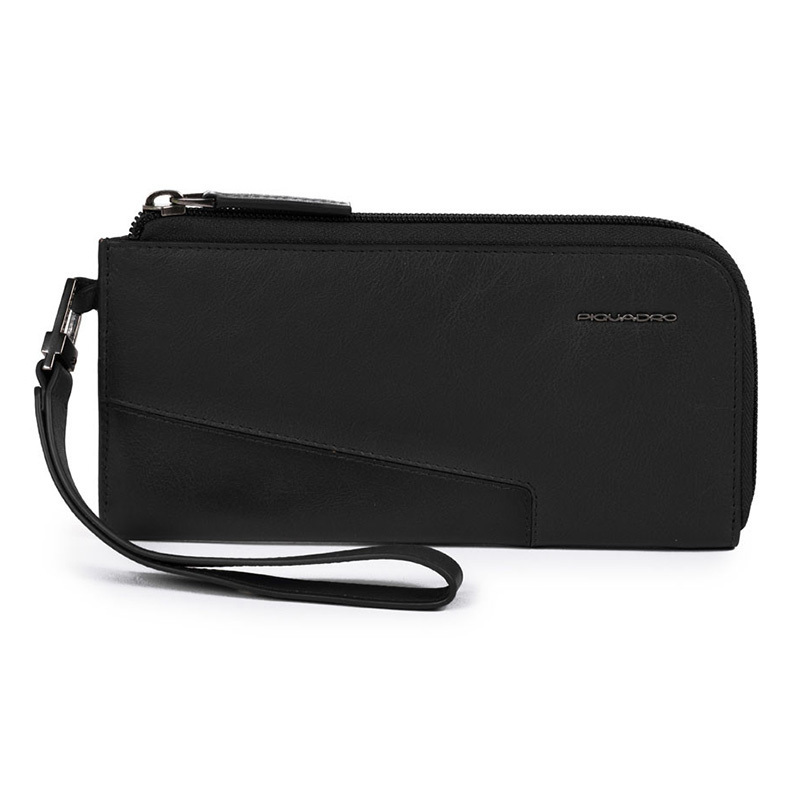 

Клатч Piquadro Hakone Black с отд. д/смартфона с RFID защитой