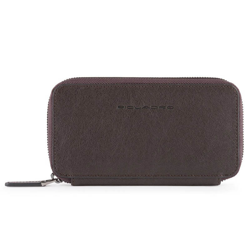 

Сумочка для смартфона Piquadro Black Square D.Brown с RFID защитой