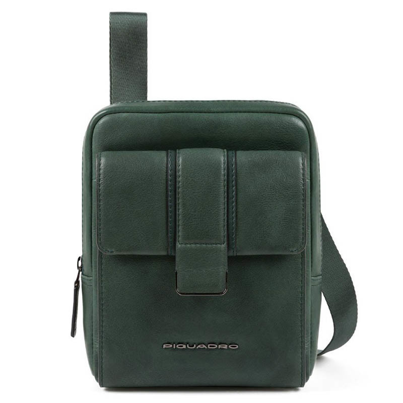 

Мужская сумка Piquadro Kobe Green с отд. для iPad mini