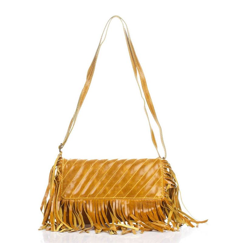 

Женская кожаная сумка Italian Bags Желтый