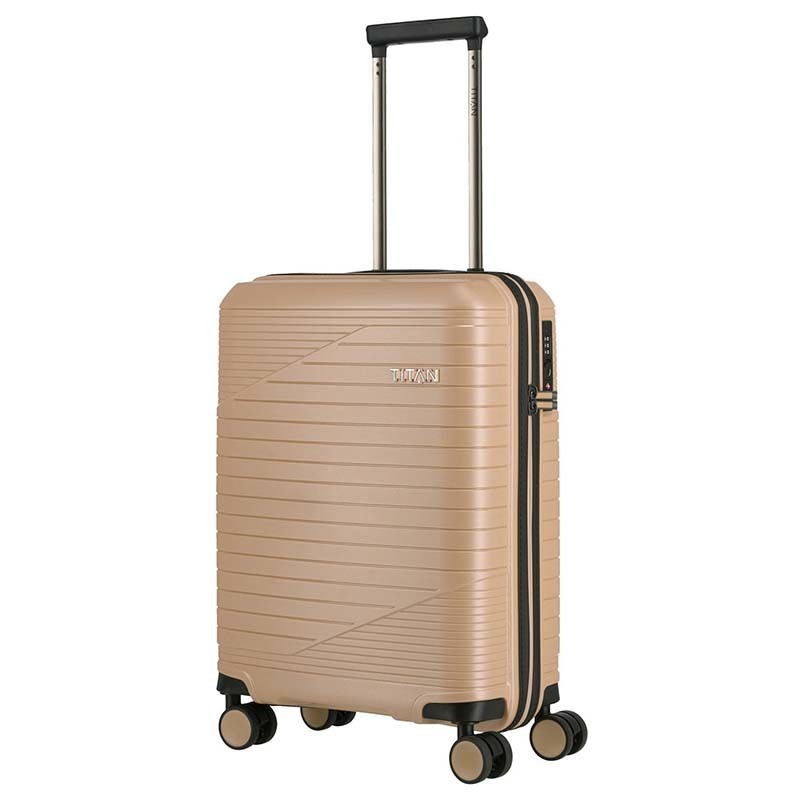 

Чемодан на 4 колесах Titan Transport Champagner Metallic S (Ti852406-40)