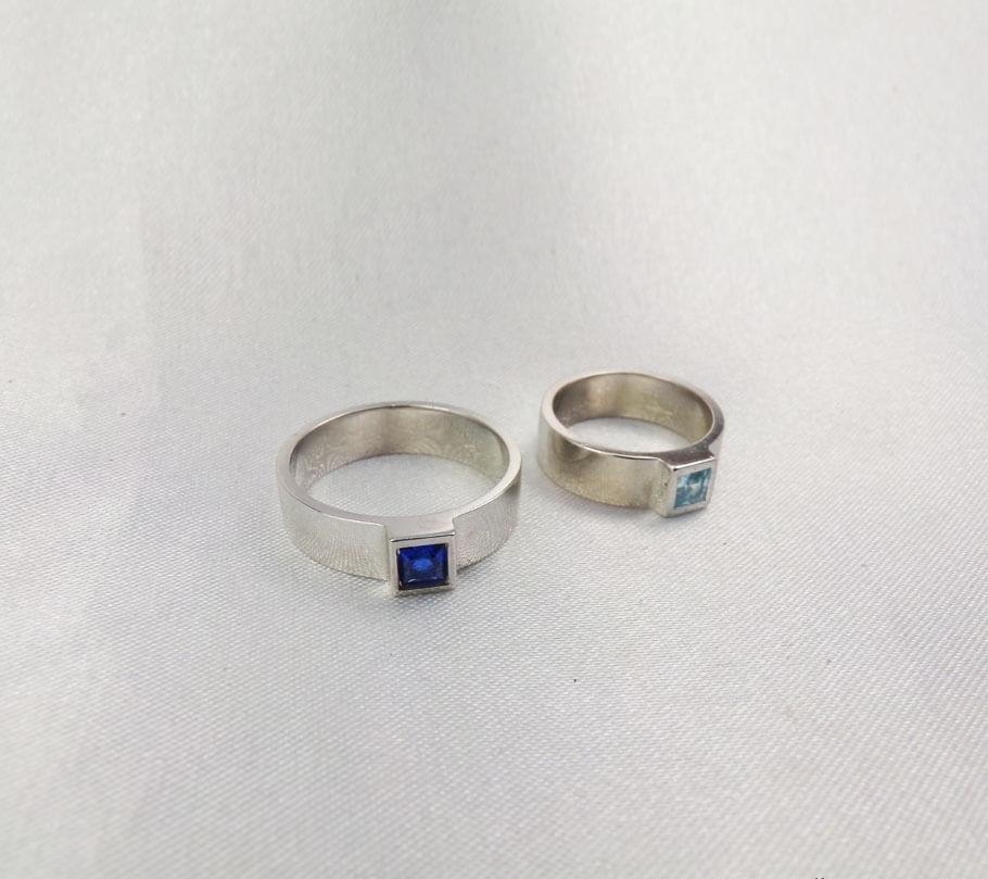 

Свадебные колечки с камнями Maxi Silver 6029 ZL, размер 21.5