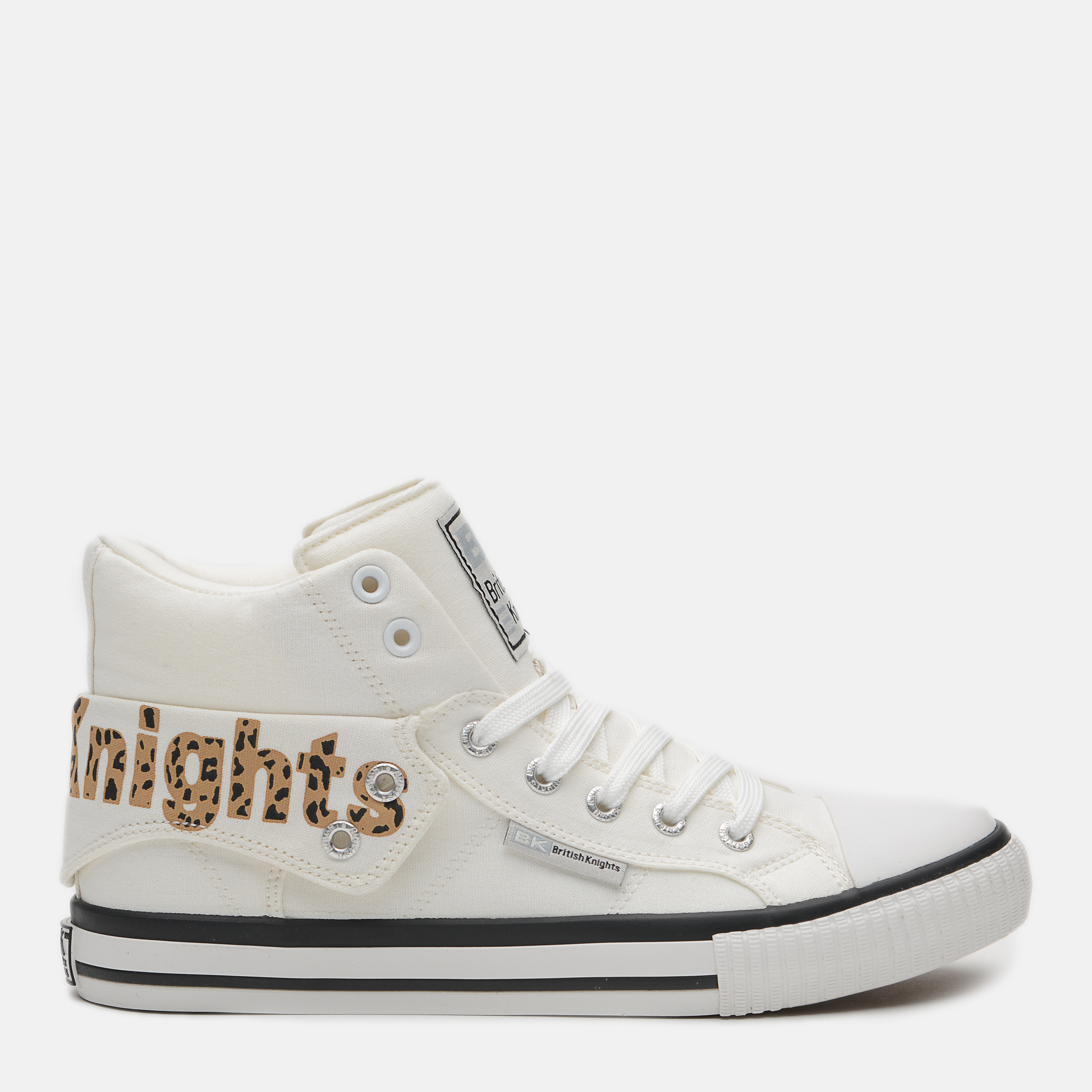 

Кеды British Knights Roco B47-3703-01 39 25.9 см White/Leopard