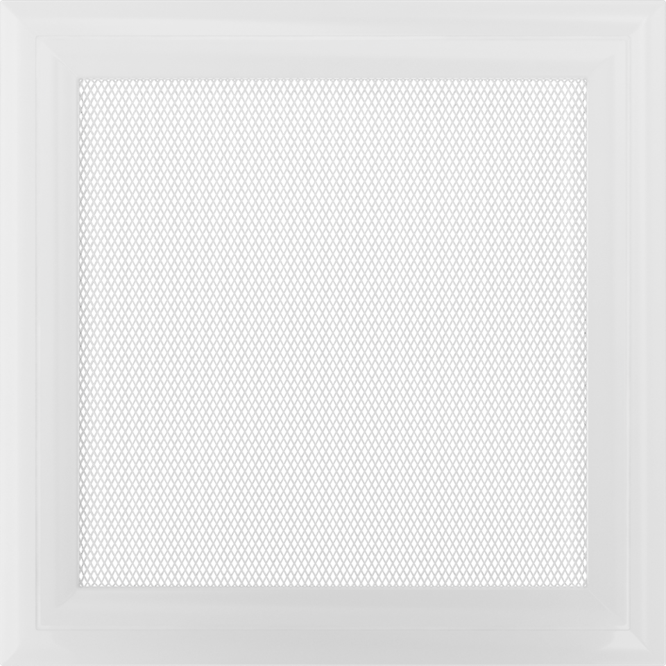 

Вентиляційна решітка Kratki Oskar біла 22x22