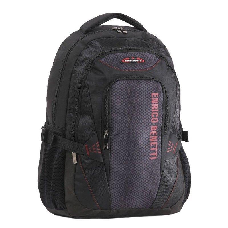 

Городской рюкзак Enrico Benetti BONAIRE 25 л Black-Red