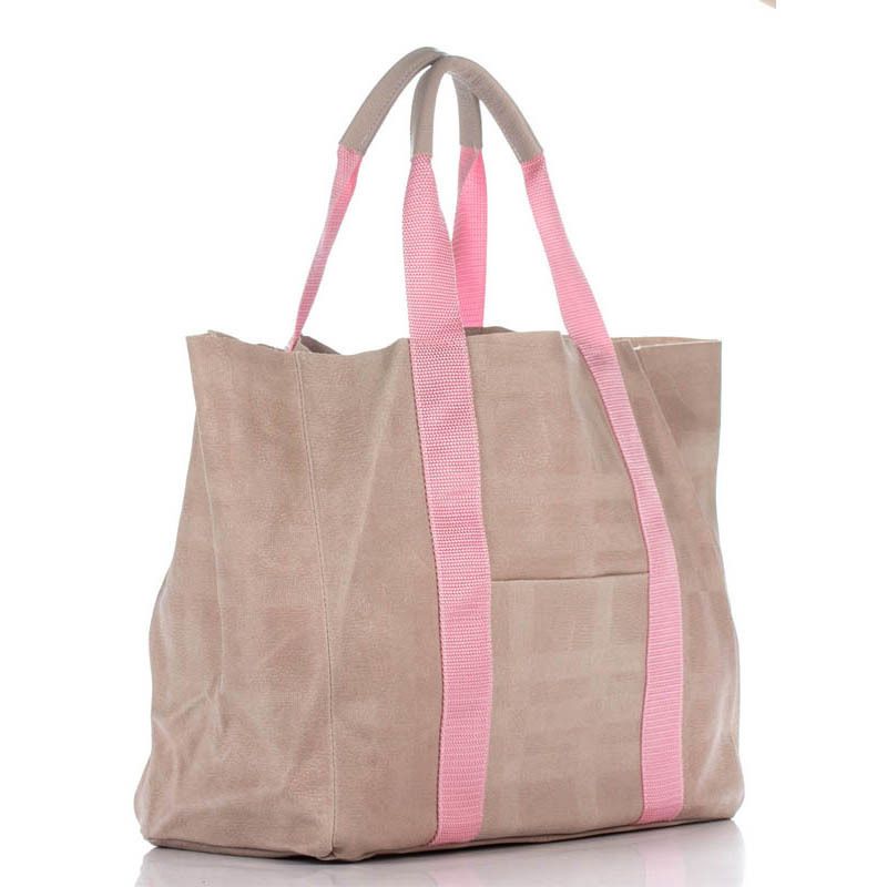 

Женская кожаная сумка Italian bags Розовый (8252-1_roze)