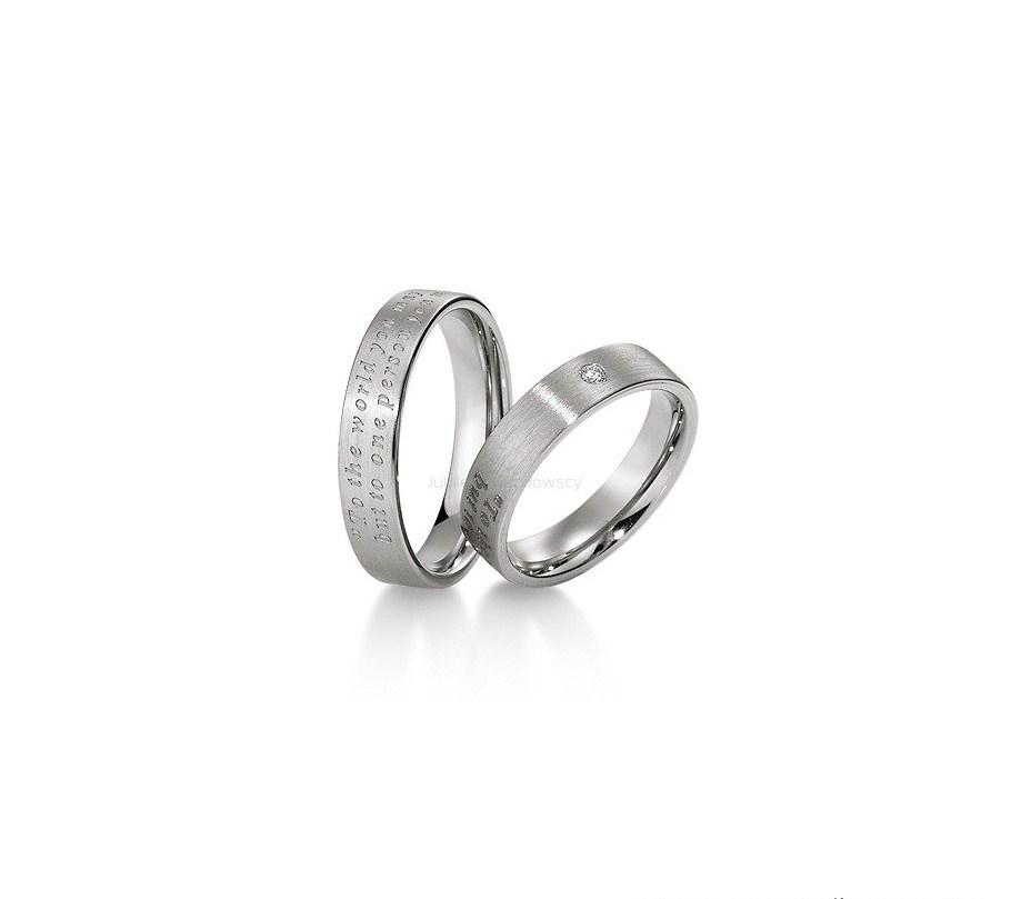 

Обручальные кольца надпись Maxi Silver 2594 ZL, размер 20