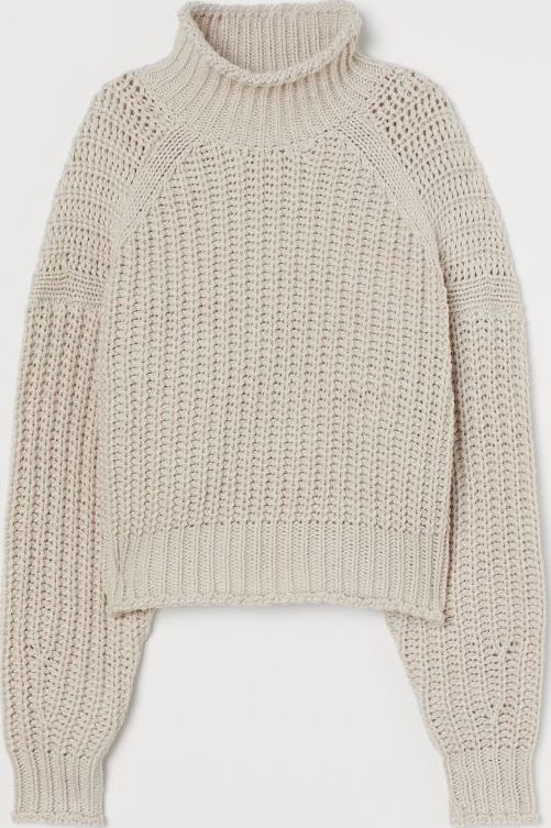 

Свитер H&M 060873279_beige M Бежевый