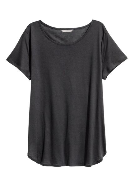 

Футболка H&M S Серая (1088-357)