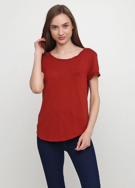 

Футболка H&M S Красная (1079-463)