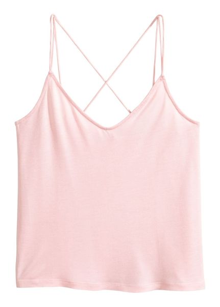 

Майка-топ H&M S Розовая (1077-822)