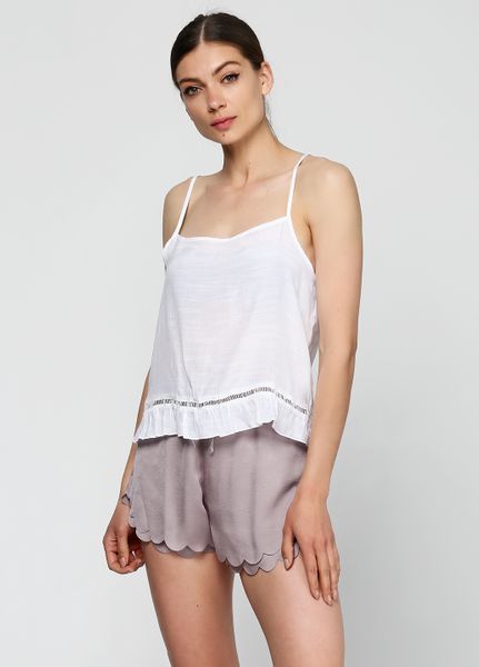 

Майка-топ H&M 42 Белый (1201-775)