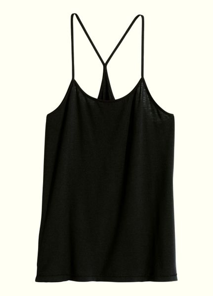 

Майка H&M L Черная (1099-753)