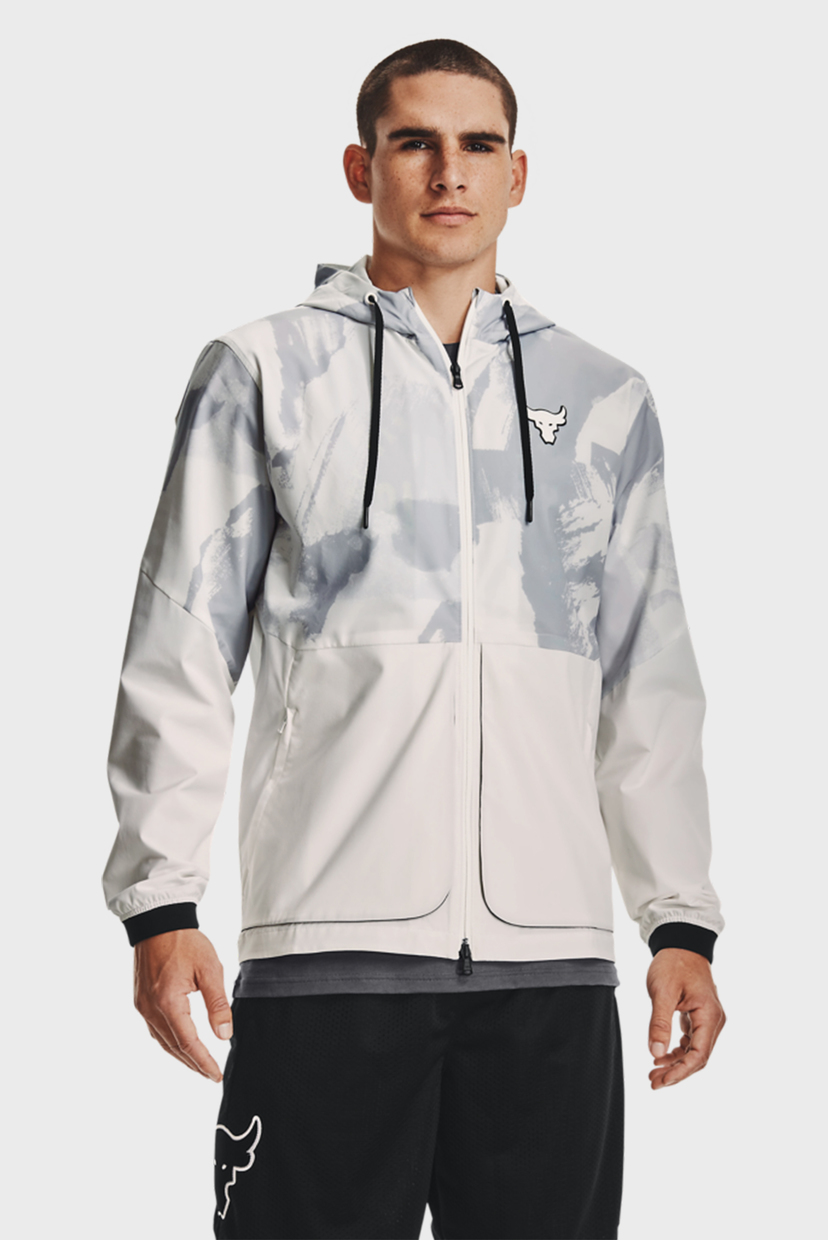 

Мужская белая ветровка UA Pjt Rock Legacy Wndbrkr Under Armour XL 1362759-112