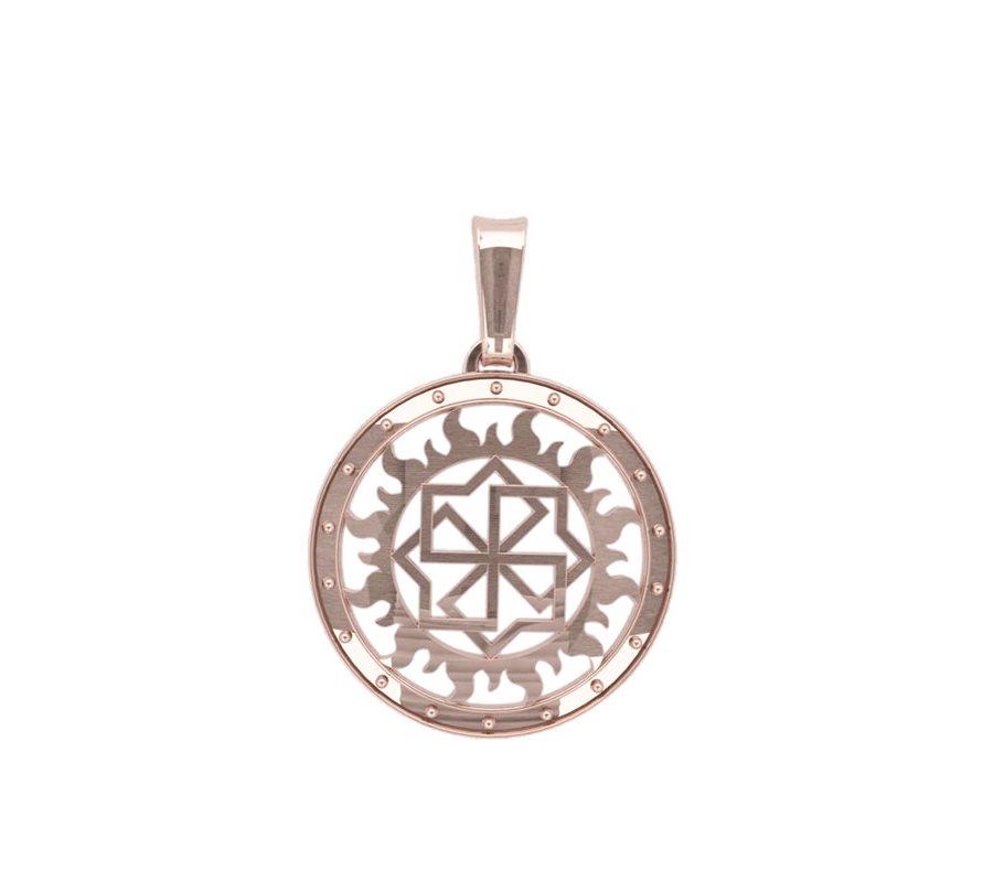 

Оберег молвинец в солнце Maxi Silver 8534