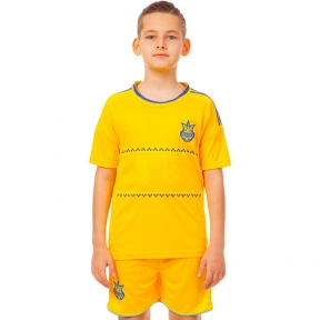 

Форма футбольная детская SP-Sport УКРАИНА Sport CO-1006-UKR-13 р-р S Жёлтый (SKL024089)