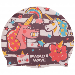 

Шапочка для плавания детская MadWave UNICORN M057914 Коричневый (SKL024268)