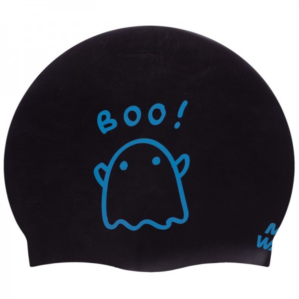 

Шапочка для плавания MadWave BOO! reversible M055022 Чёрный (SKL024257)