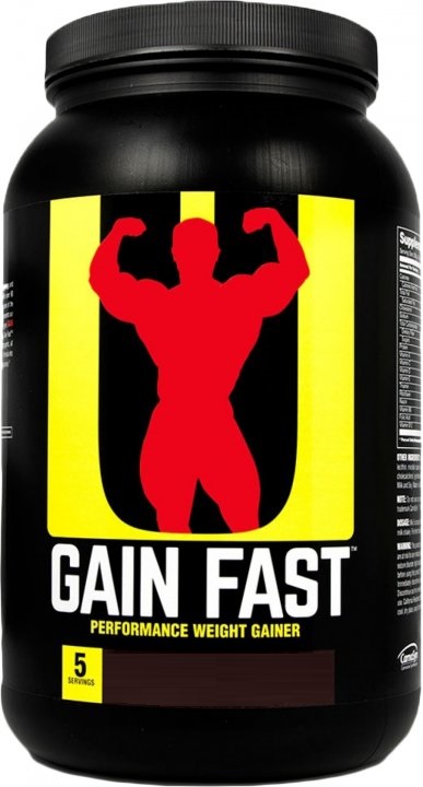 

Гейнер Universal Nutrition Gain Fast 1.1 кг Клубника (2283f16)