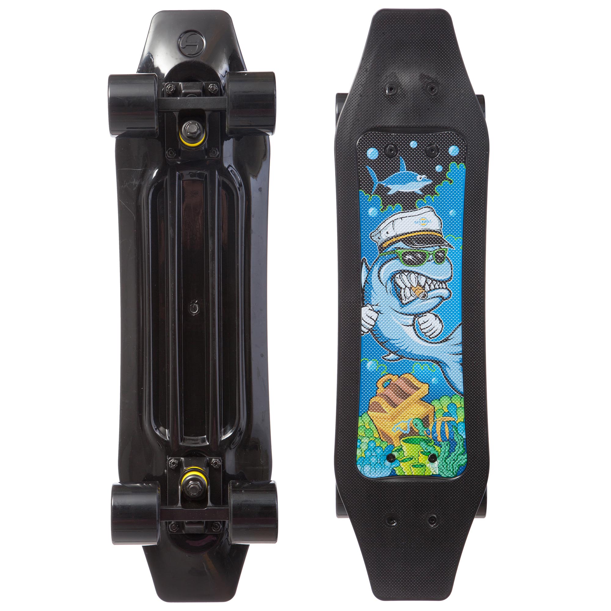 

Скейтборд пластиковый FISH Duckbill 23in SK-418-5 SHARK