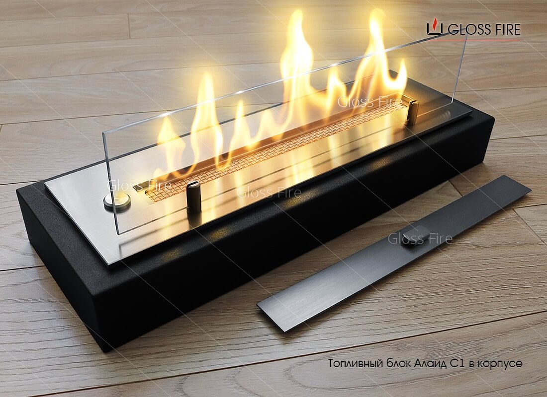 

Топливный блок Gloss Fire Алаид Style K-C1 черный